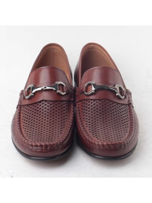 Bruno Shoes 3185N Erkek Deri Klasik Neolıt Taban Ayakkabı-Kahve