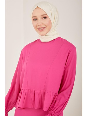 Armine Peplum Üstü Etekli Takım 23Y6642 Orkide