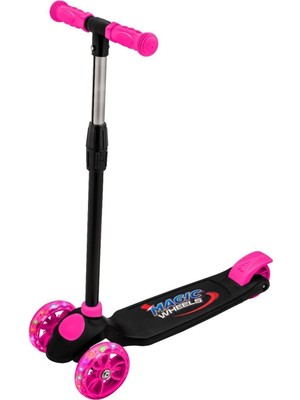 Scooter Magic Wheels Işıklı 3 Tekerlekli Twist Çocuk
