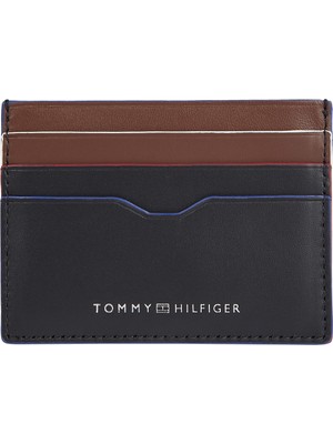 Tommy Hilfiger Siyah Erkek Kartlık Th Prep cc Holder