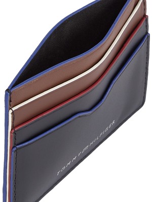 Tommy Hilfiger Siyah Erkek Kartlık Th Prep cc Holder