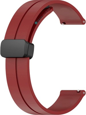 AktarMobile Huawei Watch Gt 3 Se Silikon Kordon Magnetik D Tokalı Spor Kayış Mıknatıslı Toka