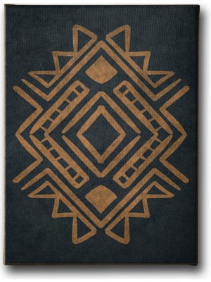 Desenlio Motif Canvas Tablo