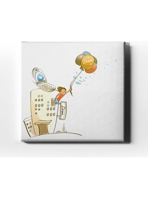 Desenlio Çocuk Rüyası Kanvas Tablo