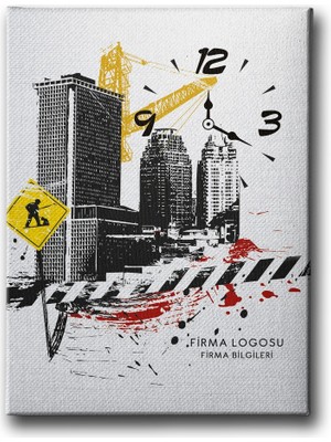 Desenlio Şantiye  Saatli Tablo