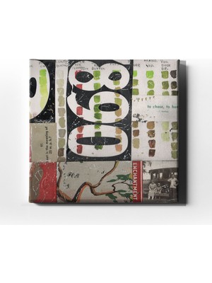 Desenlio Nostalji Mikrofon Canvas Tablo