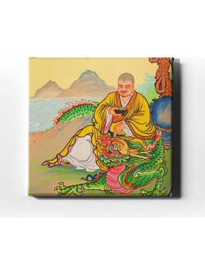 Desenlio Çin Tapınakları  Canvas Tablo