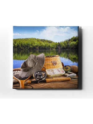 Desenlio Göl Manzaralı  Canvas Tablo