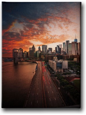 Desenlio New York City Canvas Tablo