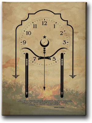 Desenlio Ok ve Yay Saatli Tablo