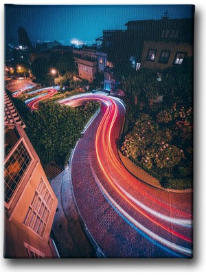 Desenlio Şehir Canvas Tablo