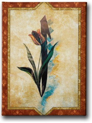 Desenlio Elif Laleli Motifli Tablo