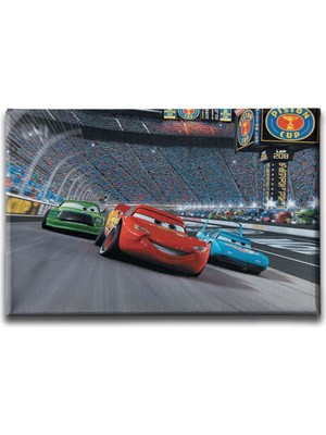 Desenlio Şimşek  Mcqueen Kanvas Tablo