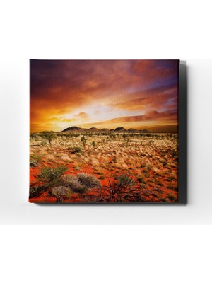 Desenlio Gün Batımı Manzara Tablo