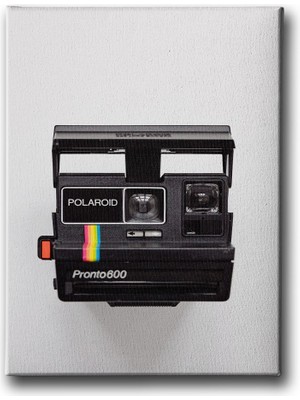 Desenlio Nostalji Fotoğraf Makinası  Canvas Tablo