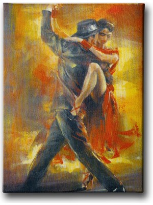 Desenlio Tango Kanvas Tablo