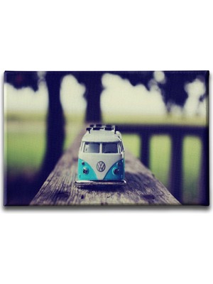 Desenlio Klasik Vosvos Canvas Tablo