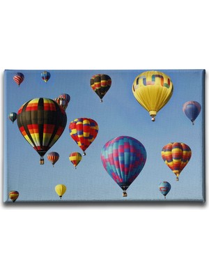 Desenlio Balonlar Canvas Tablo