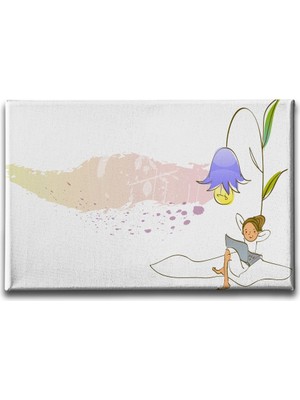 Desenlio Doğa ve Çocuk Kanvas Tablo