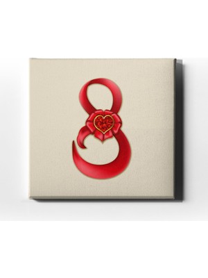 Desenlio 8 Mart Dünya Kadınlar Günü Kanvas Tablo