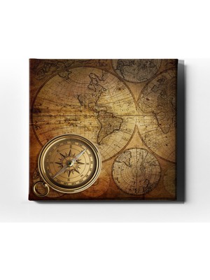 Desenlio Eski Poster Canvas Tablo