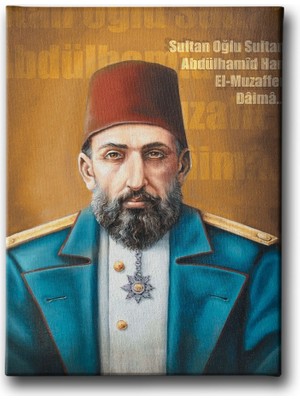 Desenlio Abdülhamid Han Portre Tablo