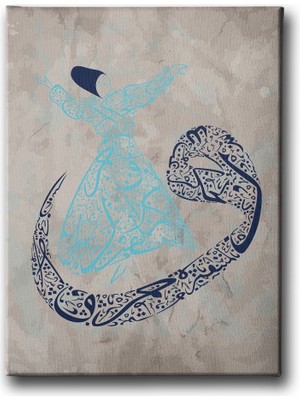 Desenlio Ayetli Semazenli Vav  Tablo