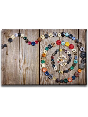 Desenlio Düğme Cümbüşü  Canvas Tablo