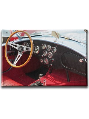 Desenlio Klasik Araç Içi Canvas Tablo