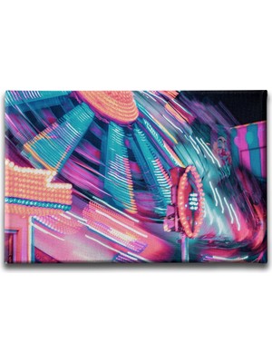 Desenlio Lunapark Canvas Tablo