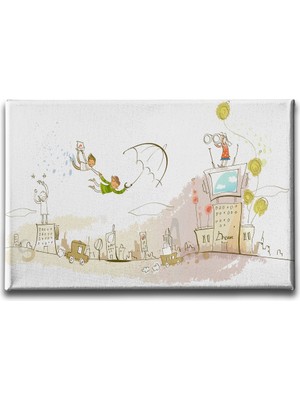 Desenlio Çocuk Rüyası  Kanvas Tablo