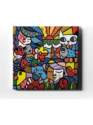 Desenlio Karikatür  Canvas Tablo