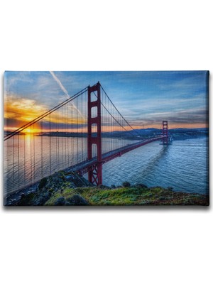Desenlio San Francisco Canvas Tablo