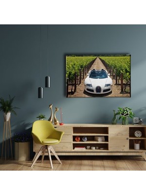 Desenlio Bugatti Canvas Tablo