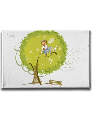 Desenlio Çocuk Kanvas Tablo