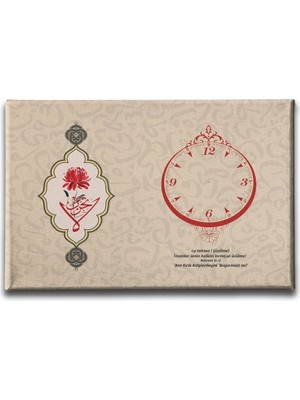 Desenlio La Tahzen Saatli Tablo