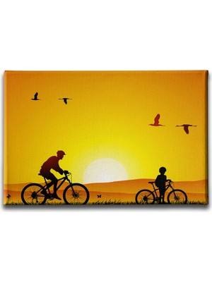 Desenlio Gün Batımı Manzara Tablo