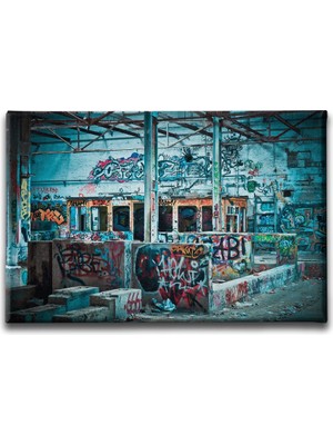 Desenlio Graffiti  Canvas Tablo