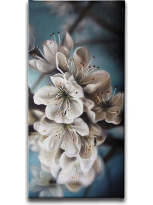 Desenlio Kiraz Çiçeği Kanvas Tablo