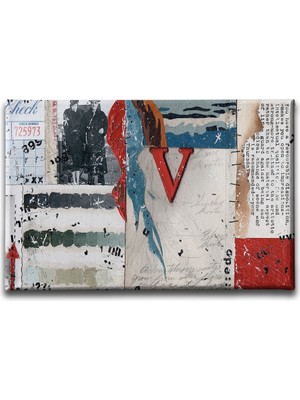 Desenlio Retro  Canvas Tablo