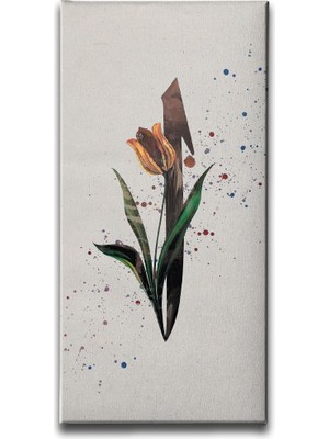 Desenlio Laleli Elif Kanvas Tablo