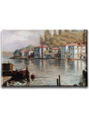 Desenlio Yağlı Boya Istanbul Canvas Tablo