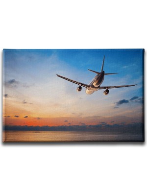 Desenlio Uçak Manzara Tablo