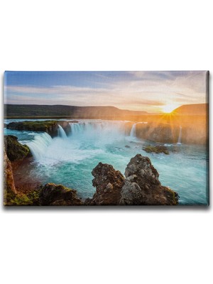 Desenlio Şelale Manzara Tablo