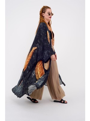 Özel Tasarım Feather Kimono & Kaftan