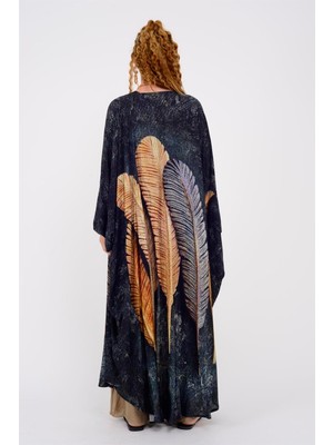 Özel Tasarım Feather Kimono & Kaftan