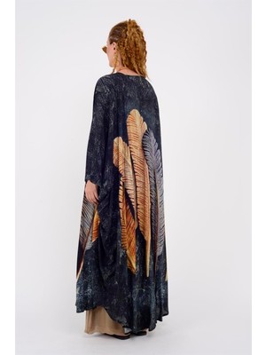 Özel Tasarım Feather Kimono & Kaftan