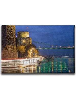 Desenlio Istanbul Hisar Canvas Tablo