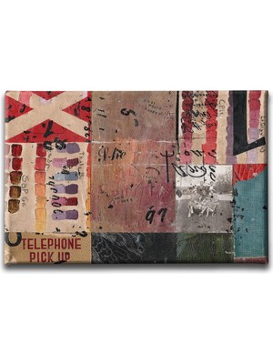 Desenlio Retro  Canvas Tablo