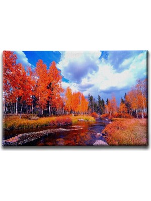 Desenlio Sonbahar Kanvas Tablo